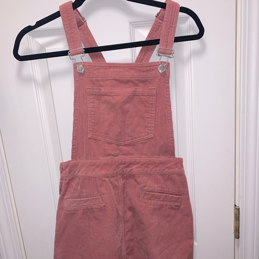H&M Pink Overall Dress